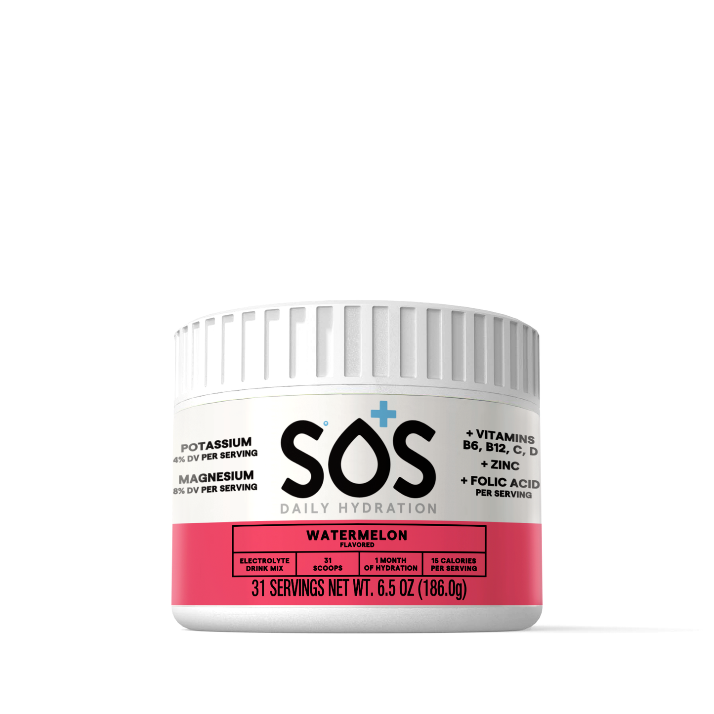 SOS Daily - Vitamin Enhanced Watermelon 31 Serving Tub