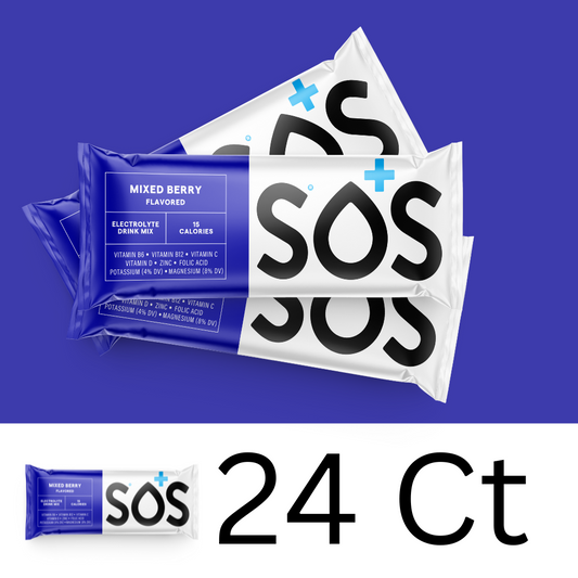 SOS Daily - Vitamin Enhanced Mixed Berry 24ct Pouch