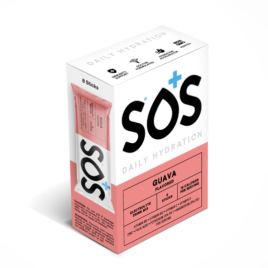 SOS Daily - Vitamin Enhanced Guava 8ct Box